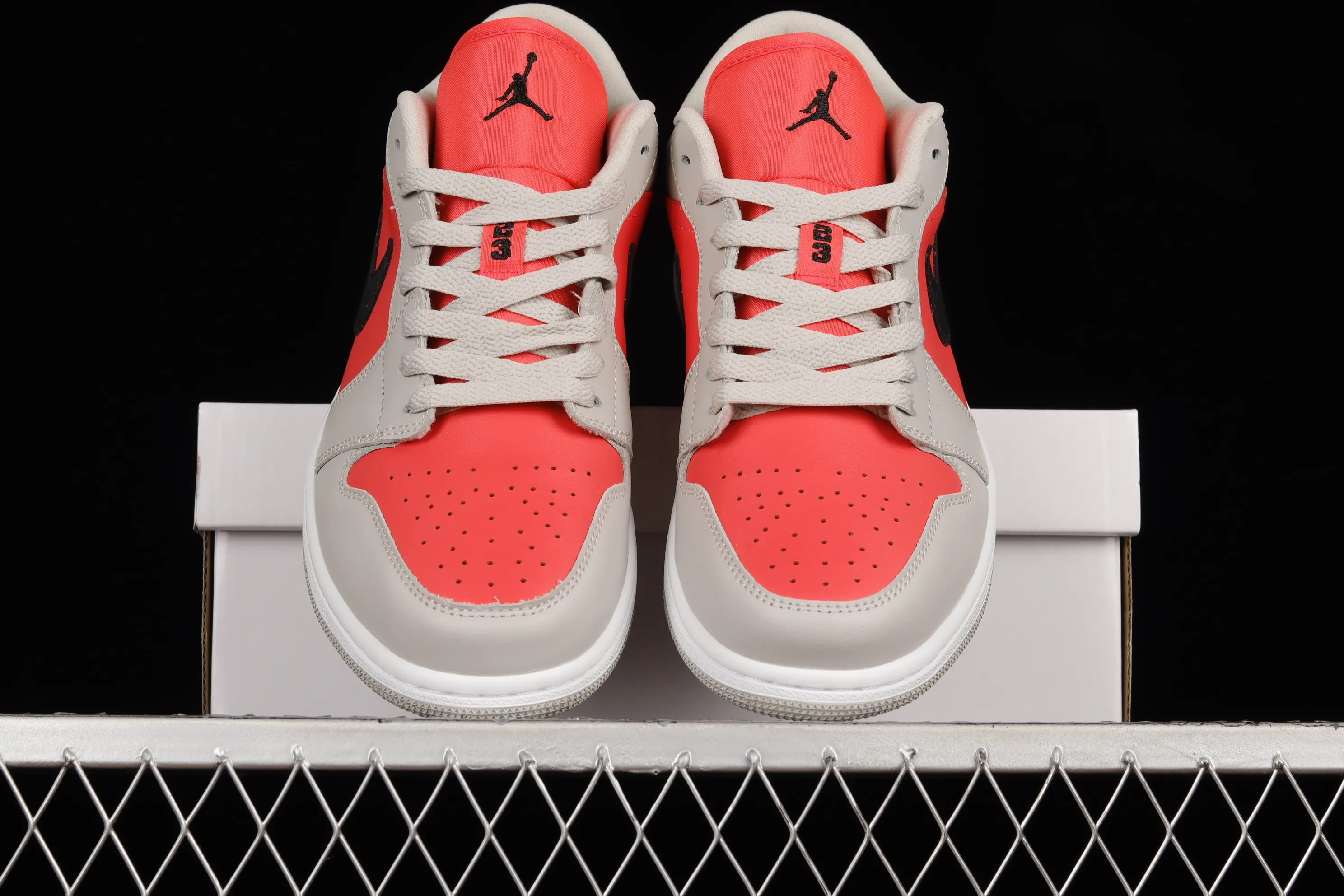 All categories Air Jordan Jordan series basketball shoes Air Jordan 1 Low G version pure original Air Jordan Low "Light Iron Ore" AJ1 Joe 1 gray pink low-top cultural sneakers DC0774-060